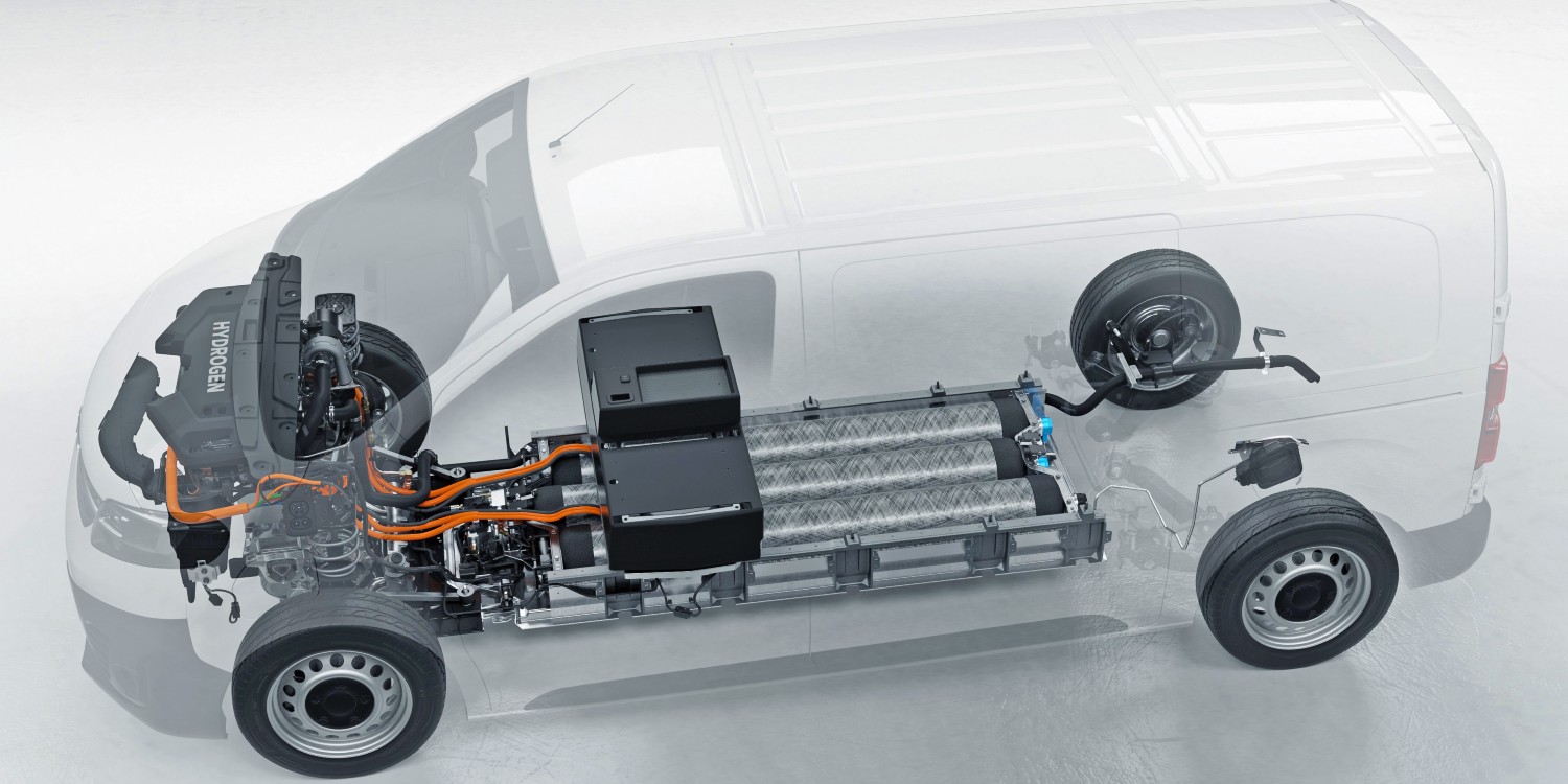 歐寶展示燃料電池運輸車維瓦羅-e氫氣