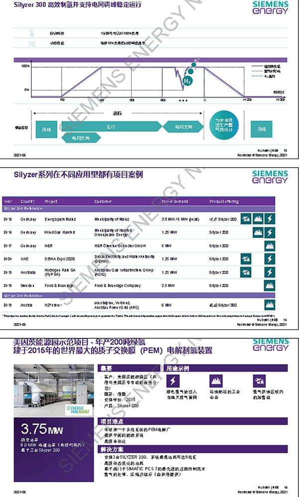 西門子胡大麟:歐洲氫能發展與綠氫解決方案 西門子胡大麟:歐洲氫能發展與綠氫解決方案