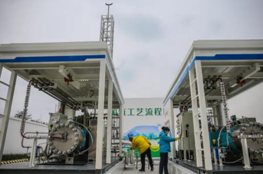 中石油在四川首座加氫站建成.jpg