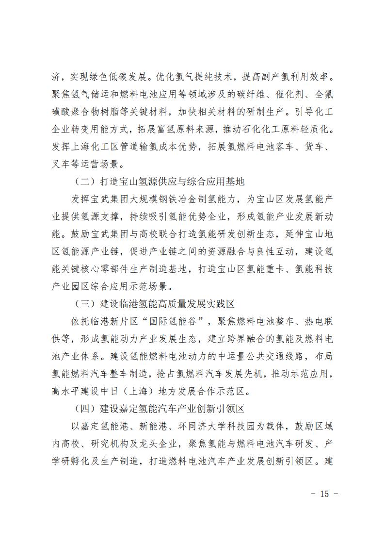 《上海市氫能產業發展中長期規劃 （2022-2035年）》印發！2025年規模突破1000億元_14