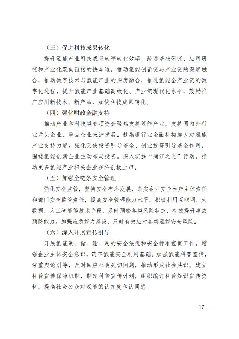 《上海市氫能產業發展中長期規劃 （2022-2035年）》印發！2025年規模突破1000億元_16