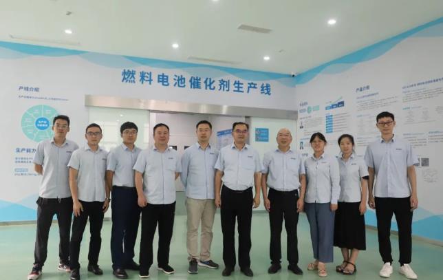 中自科技鉑碳電催化劑生產線建成