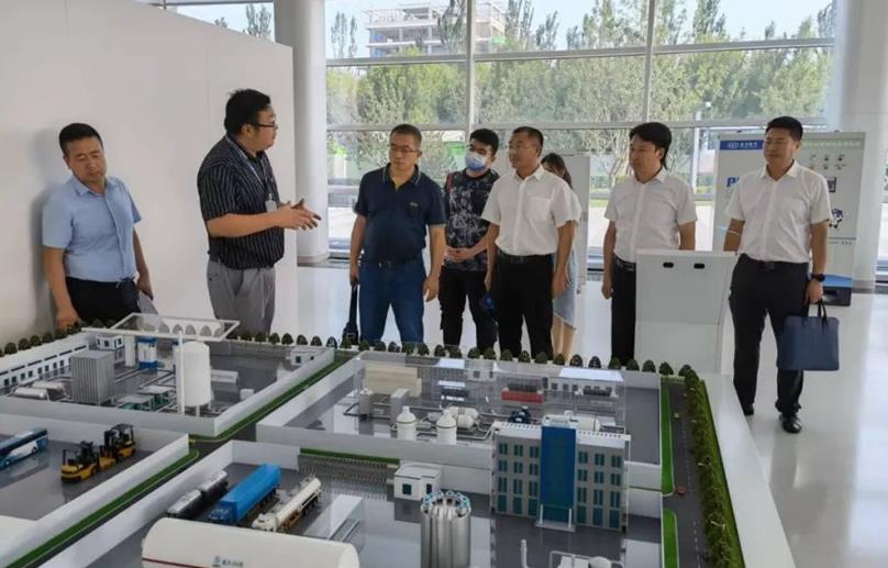 于久彥帶隊赴北京考察學習氫能產(chǎn)業(yè)